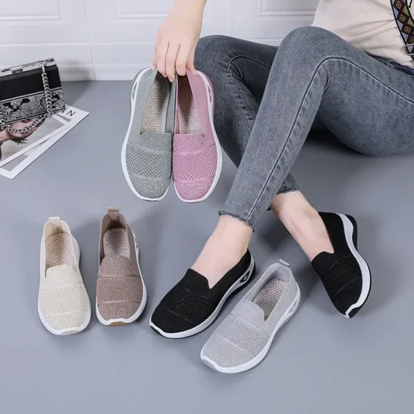 LOUVRE Åndbare Slip-On - Ortopædiske Behagelige Sneakers (+10,000 positive anmeldelser) - Image 4